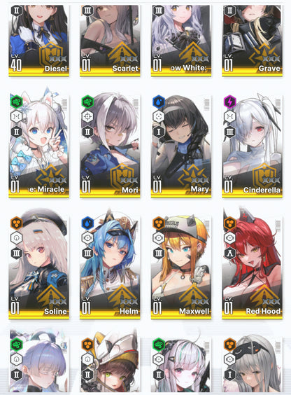 [NA]GODDESS OF VICTORY NIKKE 22SSR Limited Anne+Nayuta+Red Hood+Skin+Cinderella+Grave+Scarlet+Crown+Helm+Sakura+Rei++ starter account-Mobile Games Starter