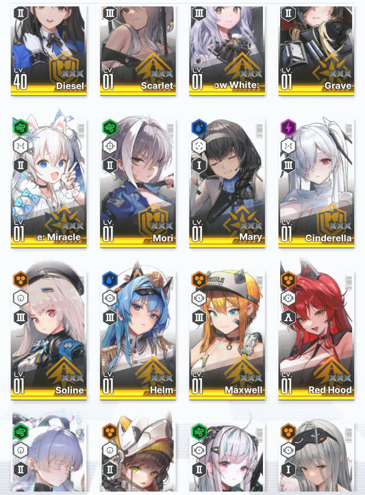 [NA]GODDESS OF VICTORY NIKKE 22SSR Limited Anne+Nayuta+Red Hood+Skin+Cinderella+Grave+Scarlet+Crown+Helm+Sakura+Rei++ starter account-Mobile Games Starter