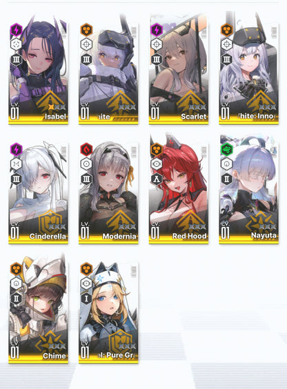 [NA]GODDESS OF VICTORY NIKKE 22SSR Nayuta+Scarlet+Red Hood+Skin+Cinderella+Modernia+Limited Anne+Yulha+Mary+Rei++ starter account-Mobile Games Starter