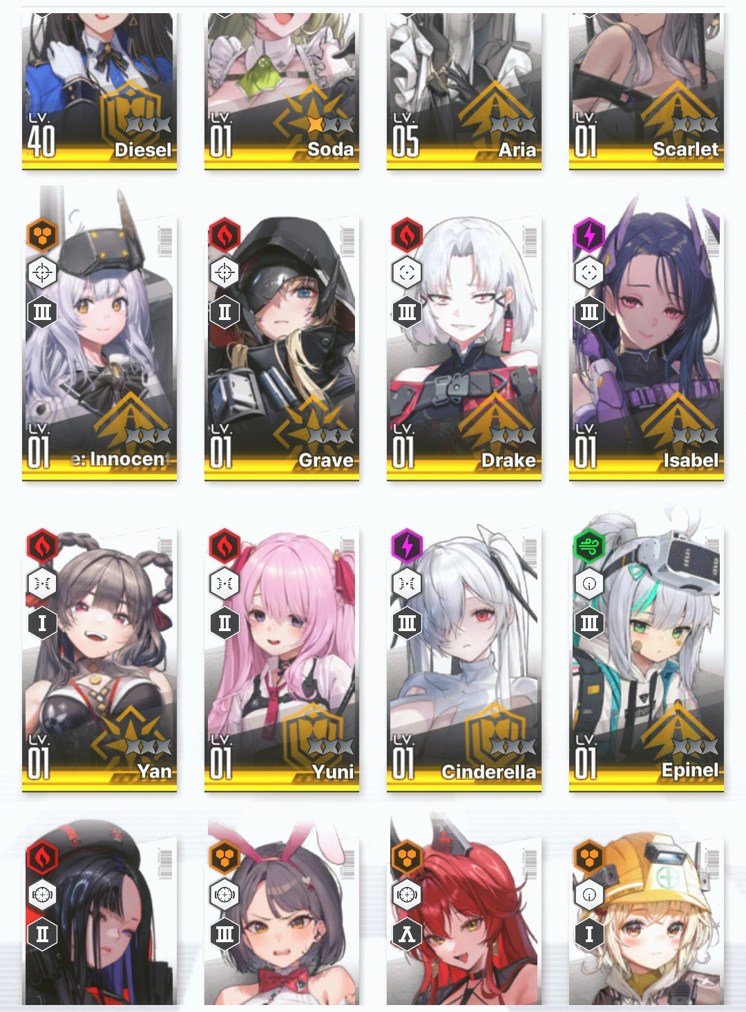 [NA]GODDESS OF VICTORY NIKKE 22SSR Red Hood+Skin+Cinderella+Grave+Liter+Scarlet+Soda+Yuni+Dolla+Exia++ starter account-Mobile Games Starter