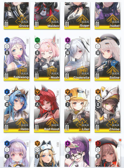 [NA]GODDESS OF VICTORY NIKKE 22SSR Red Hood+Skin+Scarlet+Cinderella+Grave+Dorothy+Liter+Noah+Snow White+Noise++ starter account-Mobile Games Starter