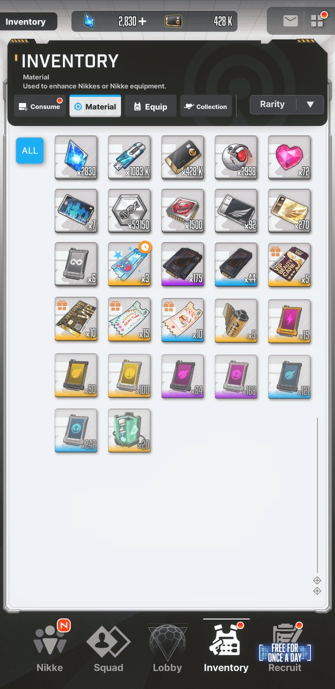 [NA]GODDESS OF VICTORY NIKKE 22SSR+Pity Liberalio+Red Hood+Skin+Cinderella+Grave+Liter+Bunny Soda+Tia+7k gems+Centi++ starter account-Mobile Games Starter