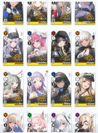 [NA]GODDESS OF VICTORY NIKKE 22SSR+Pity Liberalio+Red Hood+Skin+Cinderella+Grave+Liter+Bunny Soda+Tia+7k gems+Centi++ starter account-Mobile Games Starter