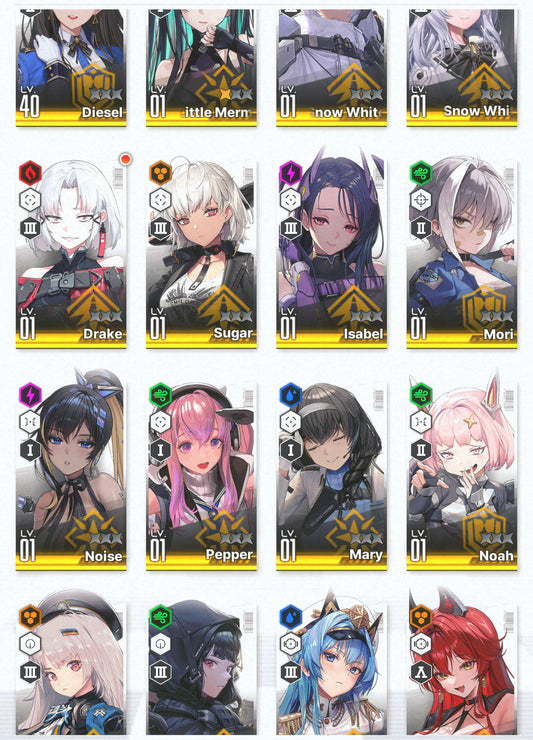 [NA]GODDESS OF VICTORY NIKKE 22SSR+Pity Red Hood+Skin+Liter+Little Mermaid+Snow White+Drake+Pepper+Rei++ starter account-Mobile Games Starter