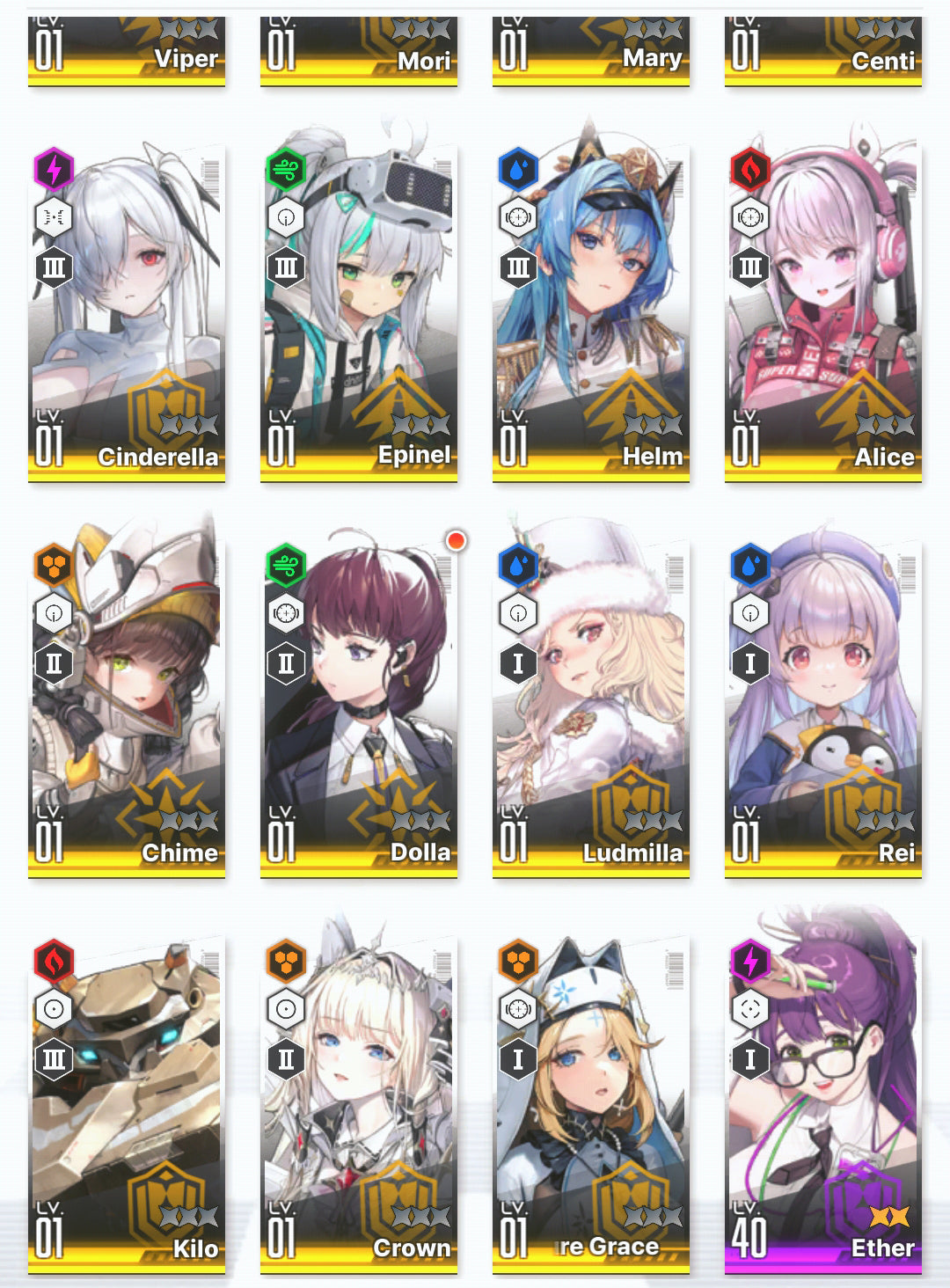 [NA]GODDESS OF VICTORY NIKKE 23SSR Crown+2 Red Hood+Skin+Cinderella+Grave+Harran+Laplace+Helm+Alice+Ludmilla++ starter account-Mobile Games Starter