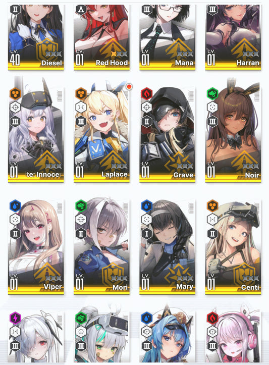 [NA]GODDESS OF VICTORY NIKKE 23SSR Crown+2 Red Hood+Skin+Cinderella+Grave+Harran+Laplace+Helm+Alice+Ludmilla++ starter account-Mobile Games Starter