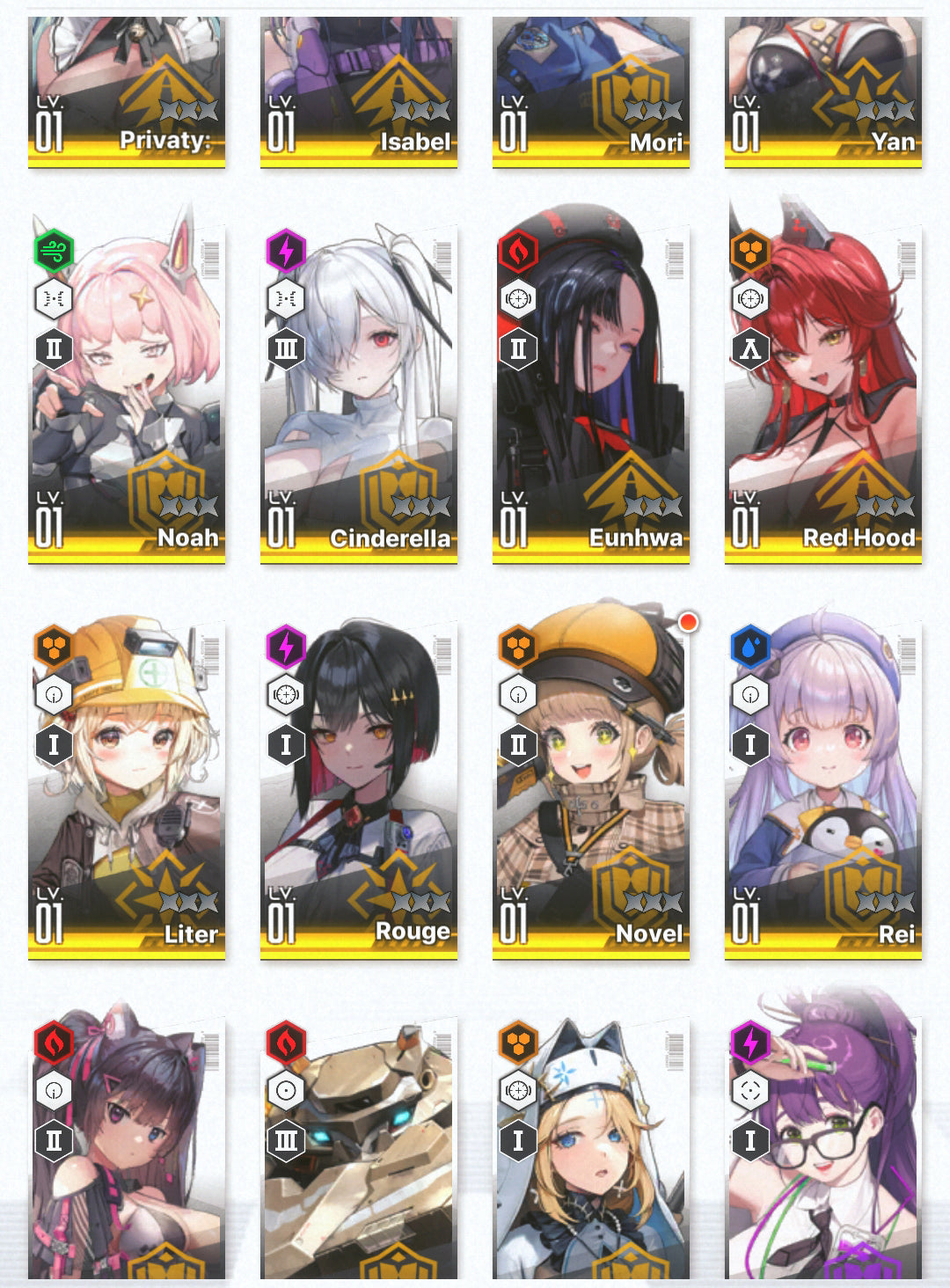[NA]GODDESS OF VICTORY NIKKE 23SSR Red Hood+Skin+Cinderella+Grave+Liter+Nero+Noah+Maid Privaty+Maiden++ starter account-Mobile Games Starter