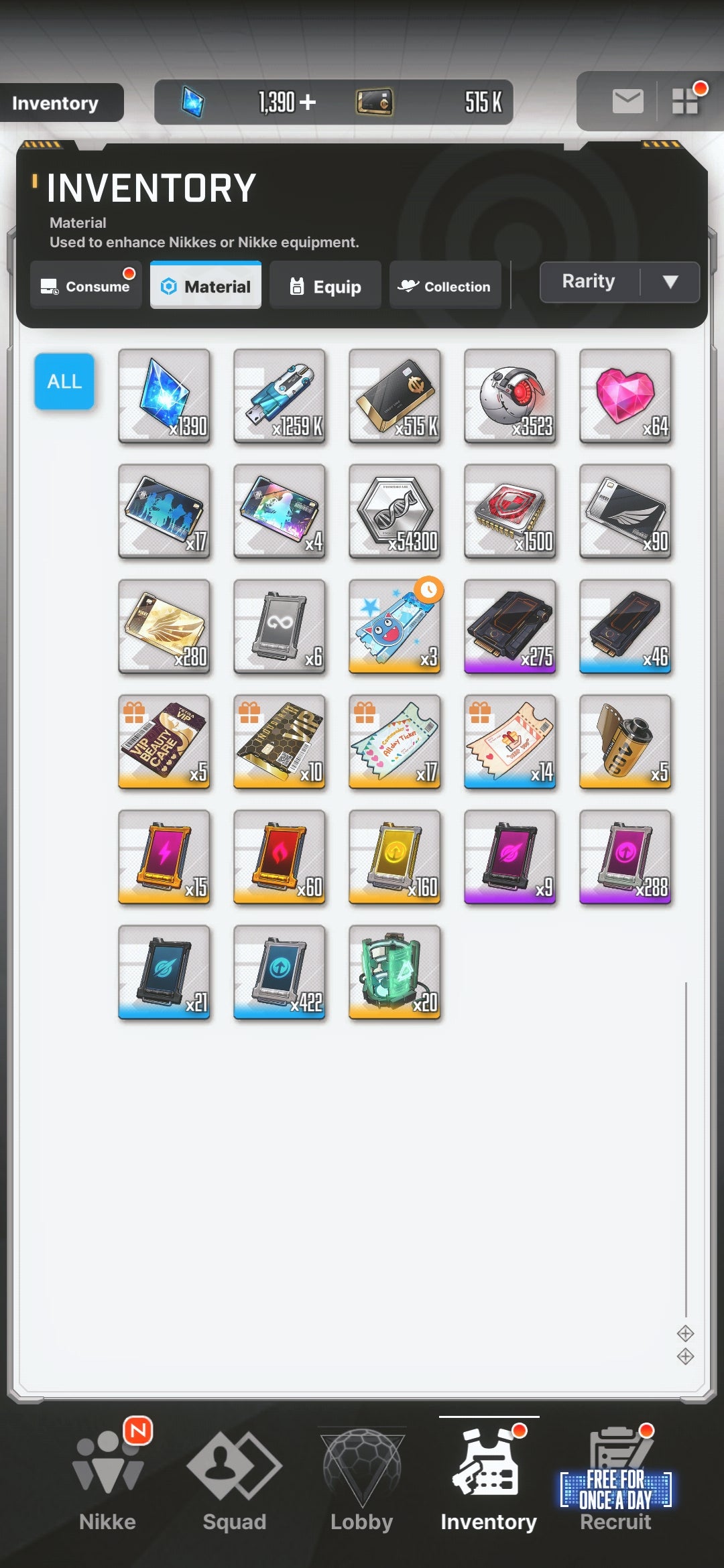[NA]GODDESS OF VICTORY NIKKE 23SSR+Pity Modernia+skin+Red Hood+Skin+2 Nayuta+Cinderella+Grave++2x Soda+Julia+Noise+Rei++ starter account-Mobile Games Starter