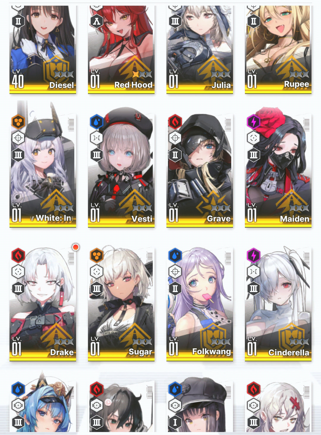 [NA]GODDESS OF VICTORY NIKKE 24SSR Makima+Coatoff+Soda+Red Hood+Skin+Cinderella+Grave+Himeno+Rei++ starter account-Mobile Games Starter