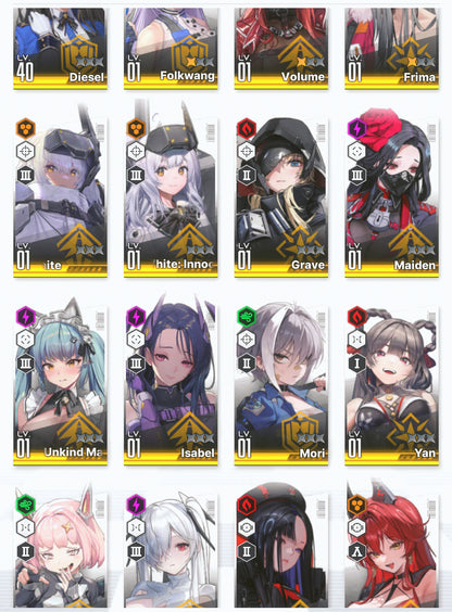 [NA]GODDESS OF VICTORY NIKKE 24SSR Red Hood+Skin+Cinderella+Grave+Liter+Nero+Noah+Maid Privaty+Maiden++ starter account-Mobile Games Starter