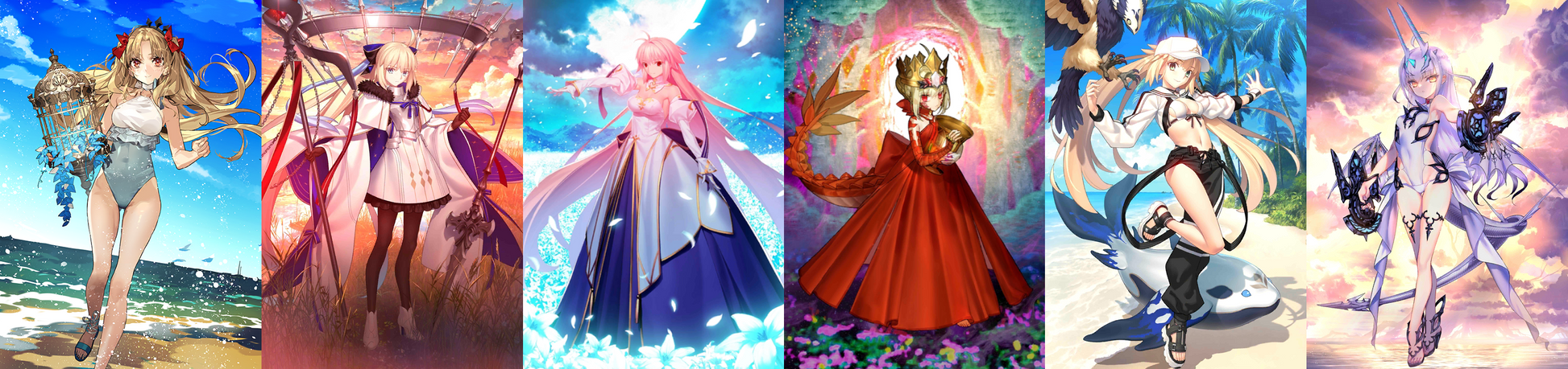 [NA][INSTANT] FGO 2000SQ + Space Ereshkigal / Aesc the Savior / Arcueid / Draco / Altria Caster Berserker / Melusine & more Fate Grand Order endgame account (see options)-Mobile Games Starter