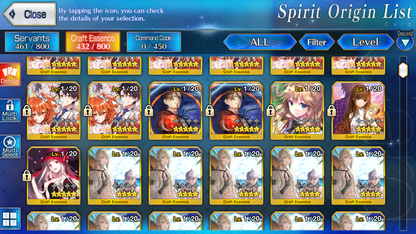 [NA][INSTANT] FGO Altria Caster Berserker Draco Muramasa + Altria Caster Koyanskaya Lady Avalon Fate Grand Order starter account-Mobile Games Starter