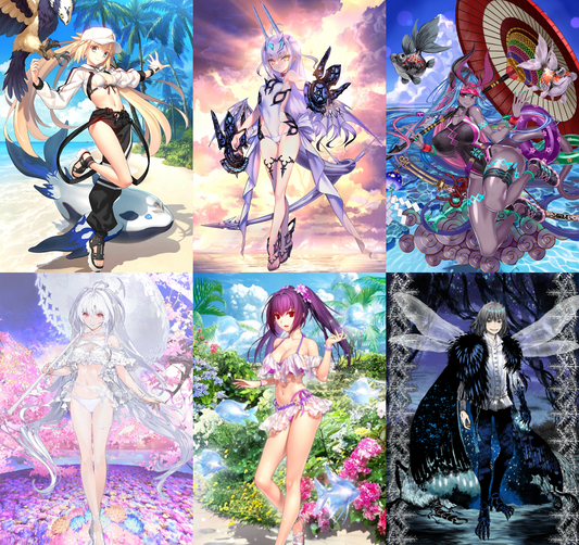 [NA] [INSTANT] FGO Altria Caster Berserker Melusine ruler Ibuki + Lady Avalon Skadi Oberon Fate Grand Order endgame account (see options)-Mobile Games Starter