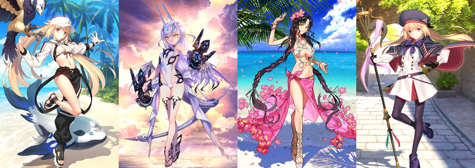 [NA][INSTANT] FGO Altria Caster Berserker Melusine ruler Kiara + Altria Caster Fate Grand Order starter account-Mobile Games Starter