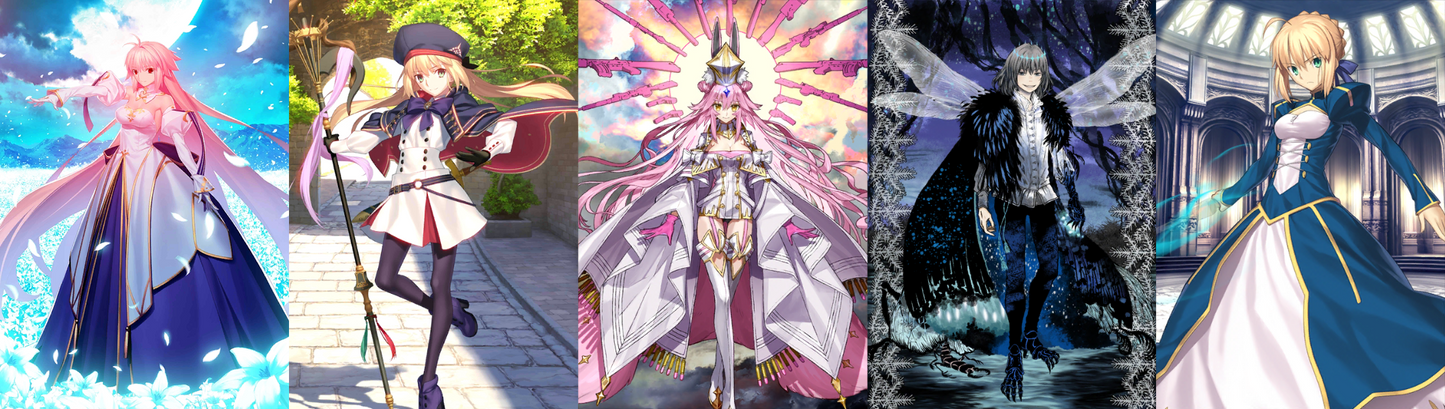 [NA][INSTANT] FGO Arcueid + Altria Caster Koyanskaya Oberon + 2300-2500SQ / 30-150ticks Fate Grand Order Archetype: Earth LB6 endgame account-Mobile Games Starter