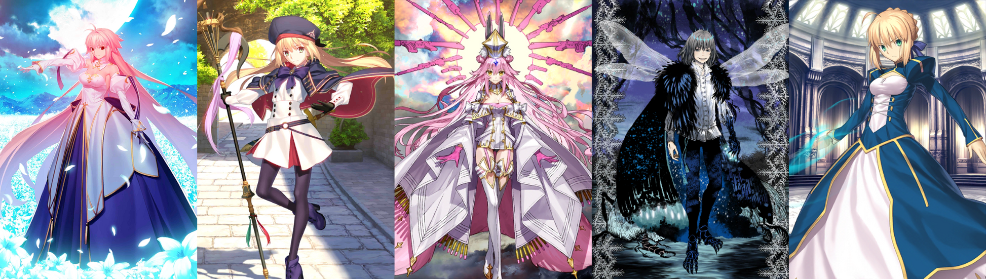 [NA][INSTANT] FGO Arcueid + Altria Caster Koyanskaya Oberon + 2300-2500SQ / 30-150ticks Fate Grand Order Archetype: Earth LB6 endgame account-Mobile Games Starter