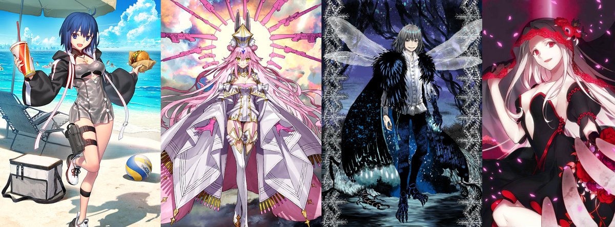 [NA][INSTANT] FGO Ciel + Koyanskaya Oberon / Altria Caster + 4000SQ + tickets Fate Grand Order starter account (see options)-Mobile Games Starter