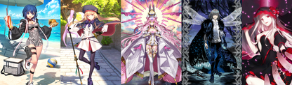 [NA][INSTANT] FGO Ciel + Koyanskaya Oberon / Altria Caster + 4000SQ + tickets Fate Grand Order starter account (see options)-Mobile Games Starter
