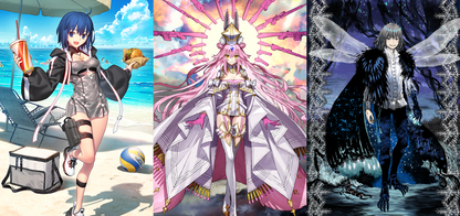[NA][INSTANT] FGO Ciel + Koyanskaya Oberon / Altria Caster + 4000SQ + tickets Fate Grand Order starter account (see options)-Mobile Games Starter