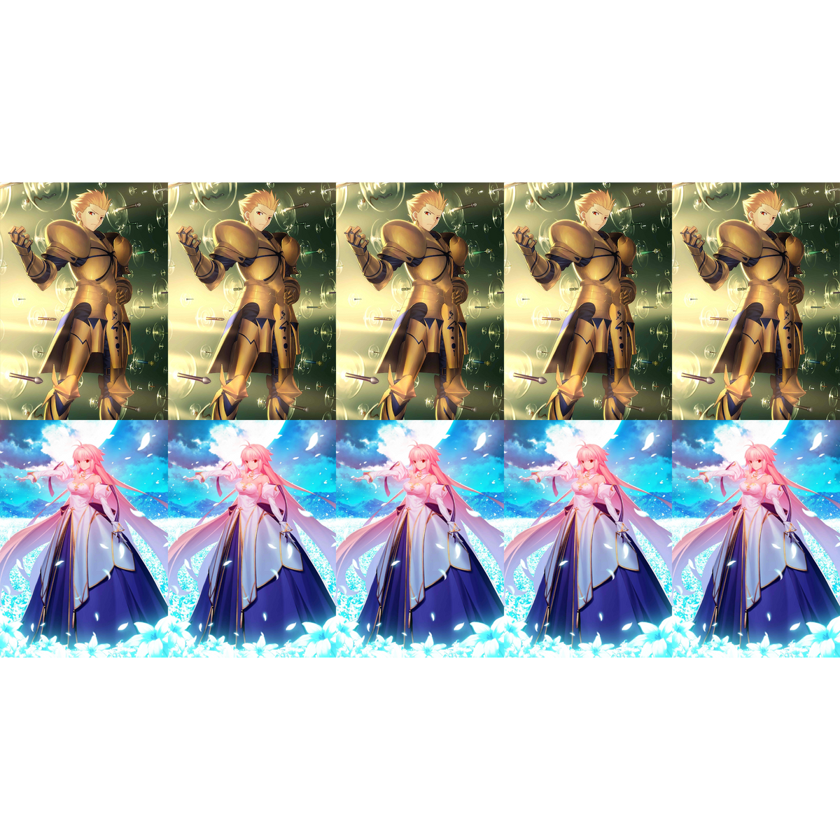 [NA] FGO double NP5 Arcueid NP5 Gilgamesh 5 Gil Caster + 300-500SQ Fate Grand Order endgame account LB6-Mobile Games Starter