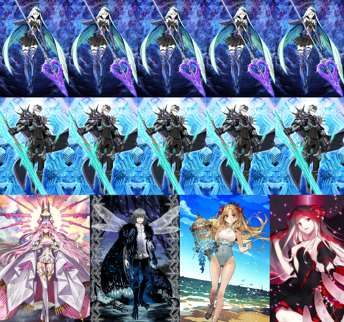[NA][INSTANT] FGO double NP5 Brynhildr + NP5 Sigurd + Koyanskaya + 0-3000SQ Fate Grand Order endgame LB6 account (see options)-Mobile Games Starter