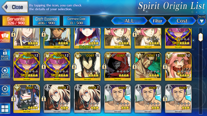 [NA][INSTANT] FGO Draco Rasputin + Lady Avalon Altria caster Koyanskaya Waver + 2000SQ Fate Grand Order starter account-Mobile Games Starter