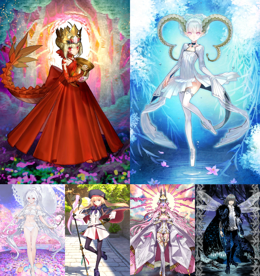 [NA][INSTANT] FGO Draco Tiamat Lady Avalon Altria Caster Koyanskaya Oberon + 0-1000SQ Fate Grand Order starter account (see options)-Mobile Games Starter