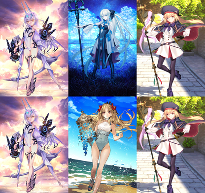 [NA][INSTANT] FGO Melusine (ruler) + Morgan + Altria Caster + 3000SQ + tickets Fate Grand Order starter account (see options)-Mobile Games Starter