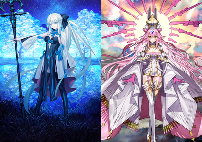 [NA][INSTANT] FGO Morgan + Koyanskaya + 2000-2500SQ + 100-200 tickets Fate Grand Order starter account-Mobile Games Starter