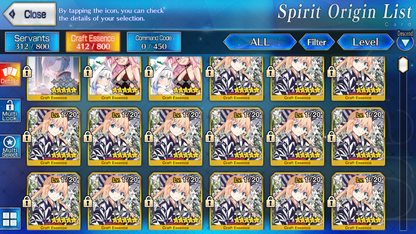 [NA][INSTANT] FGO Muramasa + Altria Caster Lady Avalon + 2~3x5* Fate Grand Order starter account-Mobile Games Starter