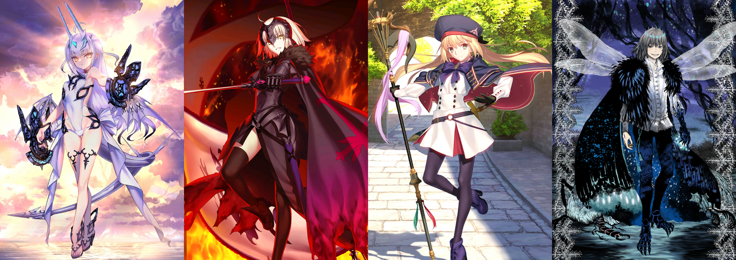 [NA][INSTANT] FGO NP2 Melusine + Altria Caster Oberon Jeanne alter + 3000SQ Fate Grand Order starter account-Mobile Games Starter