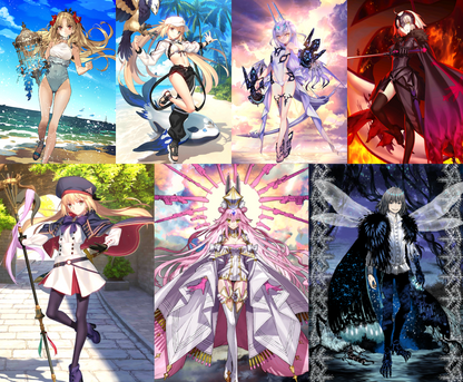 [NA][INSTANT] FGO NP2 Melusine Castoria Berserker + Koyanskaya Altria Caster Oberon Jeanne alter + 2700-3000SQ Fate Grand Order starter account-Mobile Games Starter