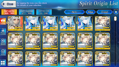 [NA][INSTANT] FGO NP4 Morgan 5Gawain 4Tristan + 1-2x5* Fate Grand Order starter account-Mobile Games Starter