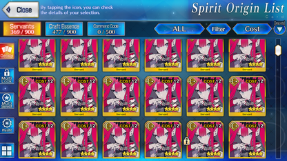 [NA][INSTANT] FGO NP4 Morgan 5Gawain 4Tristan + 1-2x5* Fate Grand Order starter account-Mobile Games Starter