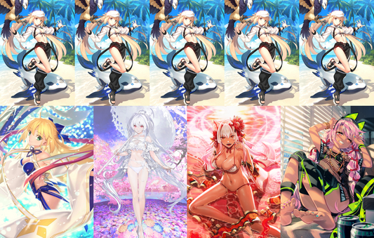 [NA][INSTANT] FGO NP5 Altria Caster Berserker 5Chloe 5Suzuka Fate Grand Order endgame account (see options)-Mobile Games Starter