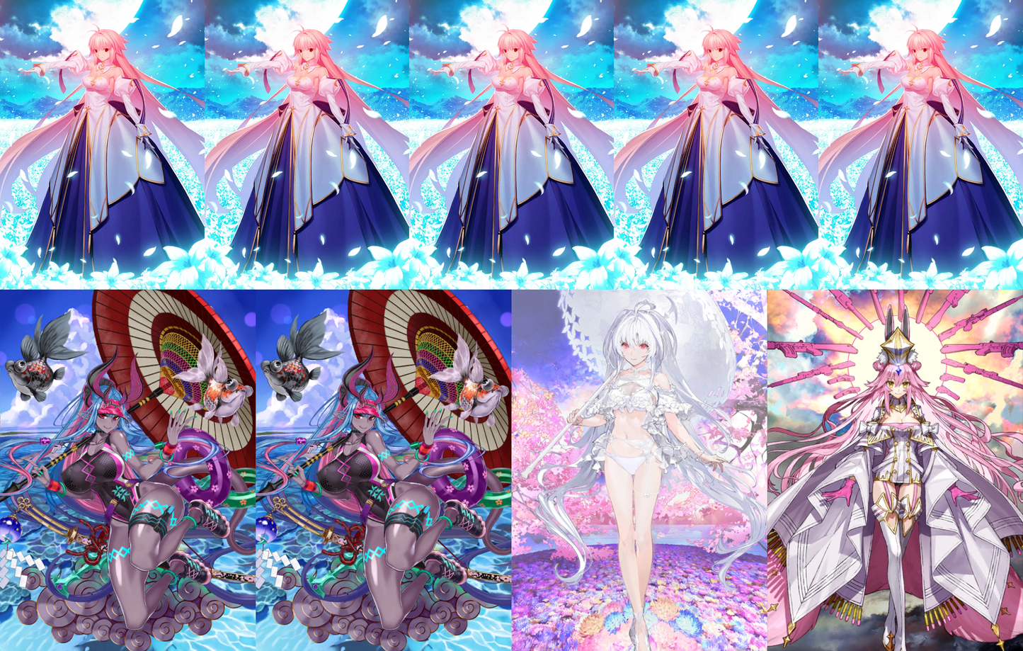 [NA][INSTANT] FGO NP5 Arcueid + Koyanskaya Lady Avalon Ibuki berserker NP2 Fate Grand Order NP5 Archetype: Earth endgame account-Mobile Games Starter