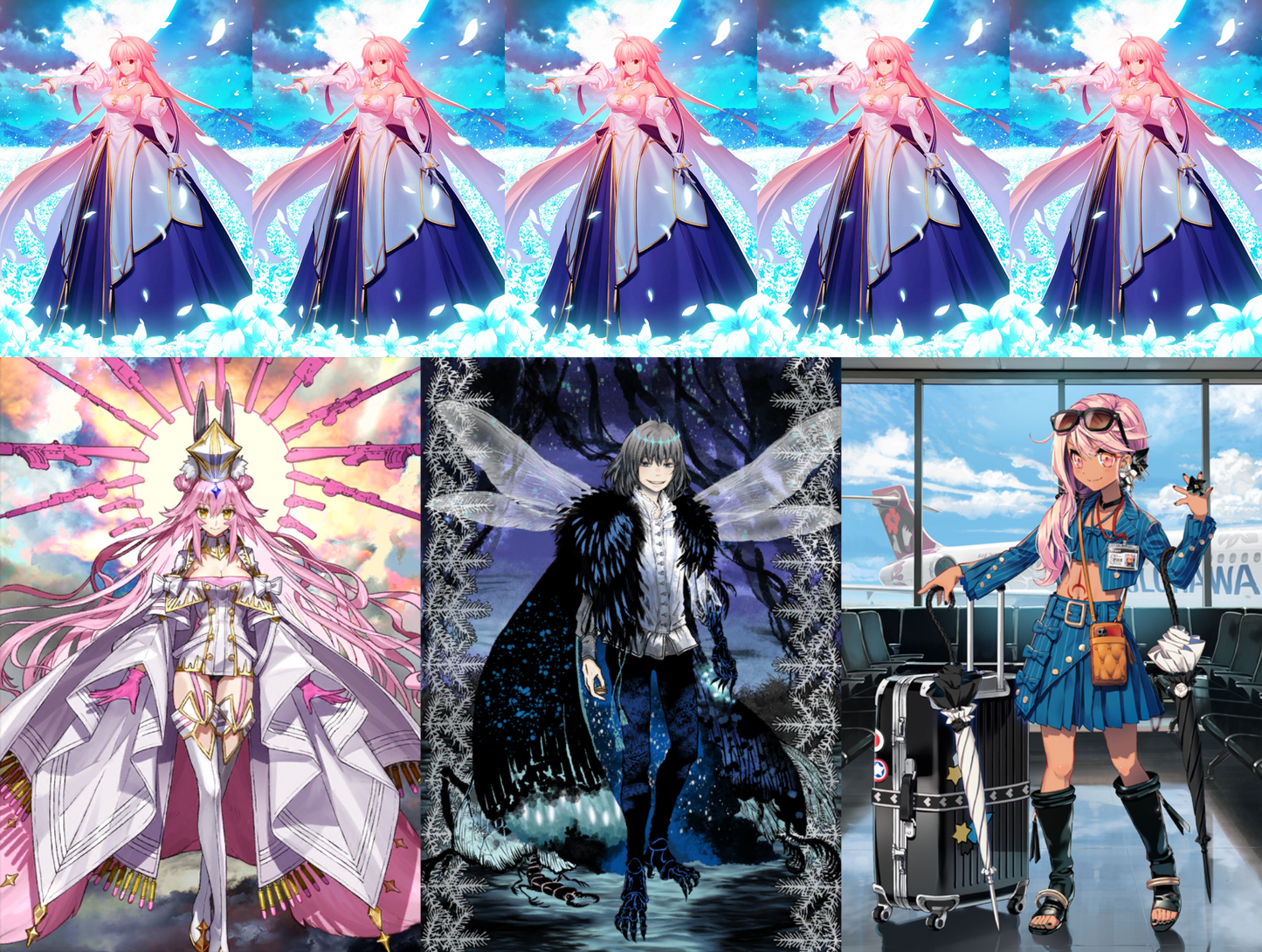 [NA][INSTANT] FGO NP5 Arcueid + Koyanskaya Oberon + 0~2000SQ Fate Grand Order Archetype: Earth endgame LB6 account (see options)-Mobile Games Starter