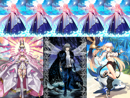 [NA][INSTANT] FGO NP5 Arcueid + Koyanskaya Oberon + 0~2000SQ Fate Grand Order Archetype: Earth endgame LB6 account (see options)-Mobile Games Starter