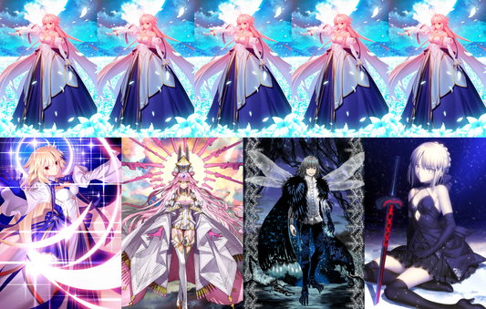 [NA][INSTANT] FGO NP5 Arcueid + Koyanskaya Oberon + 0~2000SQ Fate Grand Order Archetype: Earth endgame LB6 account (see options)-Mobile Games Starter