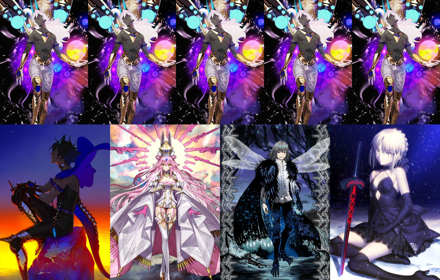 [NA][INSTANT] FGO NP5 Arjuna alter + Koyanskaya Oberon + 0~2000SQ Fate Grand Order endgame LB6 account (see options)-Mobile Games Starter