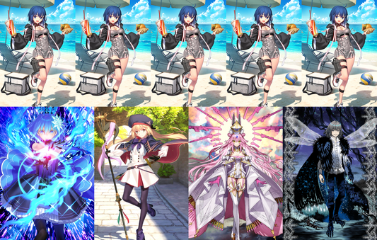 [NA][INSTANT] FGO NP5 Ciel + Altria Caster Koyanskaya Oberon + 0-1000SQ Fate Grand Order Mysterious Executor endgame account
