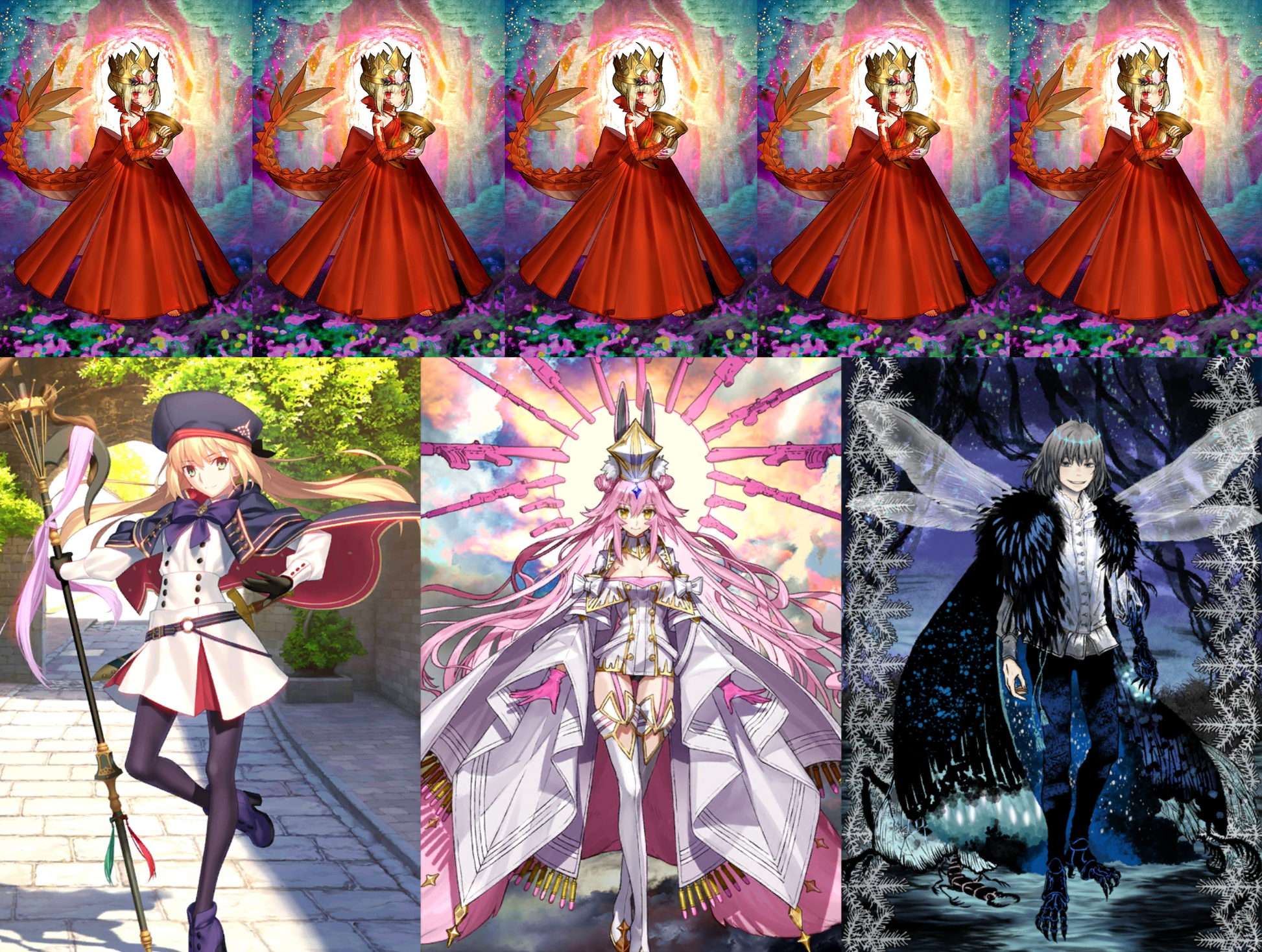 [NA] FGO NP5 Draco + Altria Caster Koyanskaya Oberon + 0-3000SQ Fate Grand Order endgame account (see options)-Mobile Games Starter