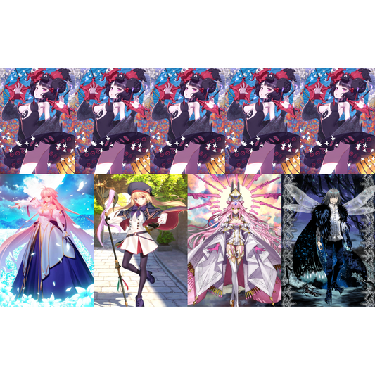 [NA] [INSTANT] FGO NP5 Hokusai + Altria Caster Koyanskaya Oberon Arcueid Fate Grand Order NP5 endgame account LB6-Mobile Games Starter