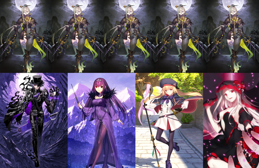 [NA][INSTANT] FGO NP5 Huyan Zhuo + Monte Cristo Skadi Altria Caster BG + 1000SQ Fate Grand Order endgame account-Mobile Games Starter