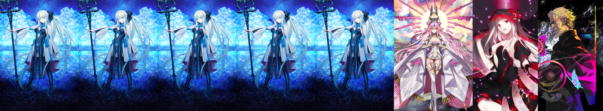 [NA][INSTANT] FGO NP5 Morgan + Koyanskaya + BG Fate Grand Order endgame LB6 account-Mobile Games Starter