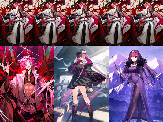 [NA] [INSTANT] FGO NP5 Takasugi + Skadi + Medusa + 100-200SQ + 5~6x5* Fate Grand Order endgame account-Mobile Games Starter