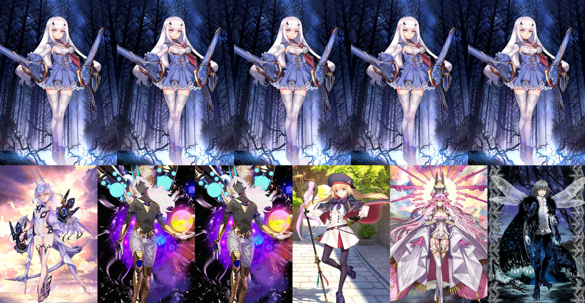 [NA][INSTANT] FGO NP5 Tam Lin Lancelot + Melusine ruler Arjuna alter + Altria Caster Koyanskaya Oberon Fate Grand Order endgame account-Mobile Games Starter