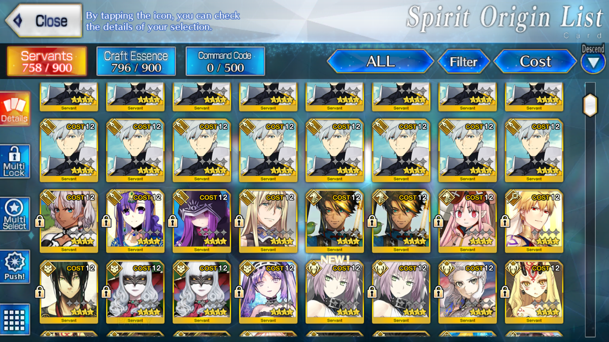 [NA][INSTANT] FGO NP5 Tam Lin Lancelot + Melusine ruler / Space Ereshkigal Aesc + Altria Caster Koyanskaya Chloe Fate Grand Order endgame account (see options)-Mobile Games Starter