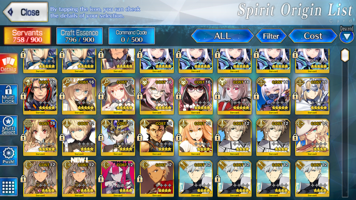 [NA][INSTANT] FGO NP5 Tam Lin Lancelot + Melusine ruler / Space Ereshkigal Aesc + Altria Caster Koyanskaya Chloe Fate Grand Order endgame account (see options)-Mobile Games Starter