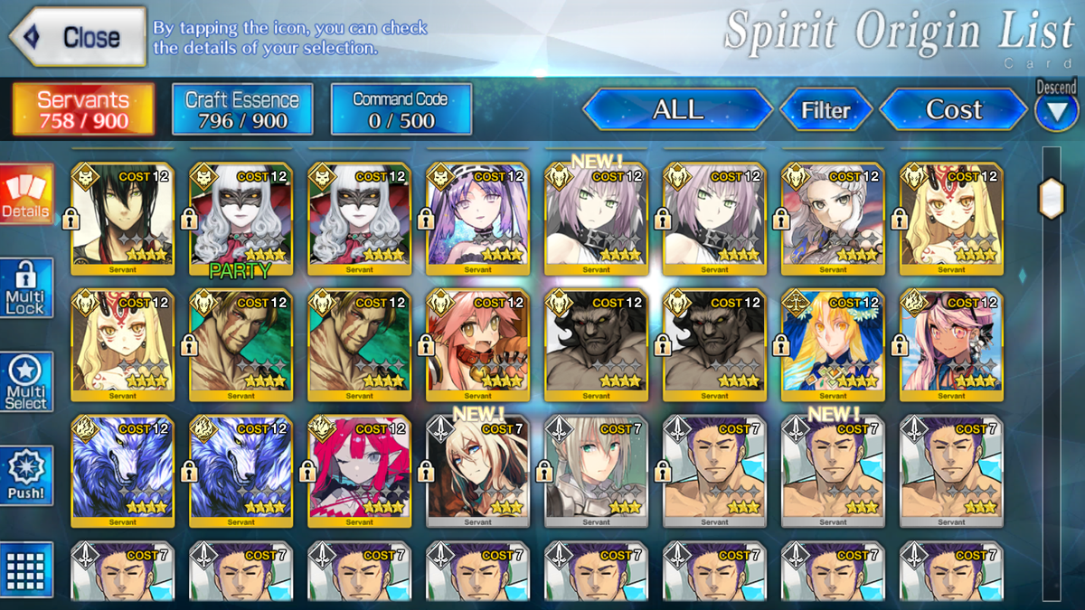 [NA][INSTANT] FGO NP5 Tam Lin Lancelot + Melusine ruler / Space Ereshkigal Aesc + Altria Caster Koyanskaya Chloe Fate Grand Order endgame account (see options)-Mobile Games Starter